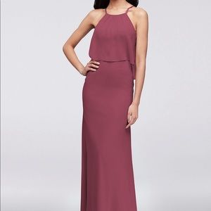 David’s Bridal Bridesmaid Chianti Dress